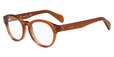 Celine CL41300 EFB Eyeglasses in Dark Orange